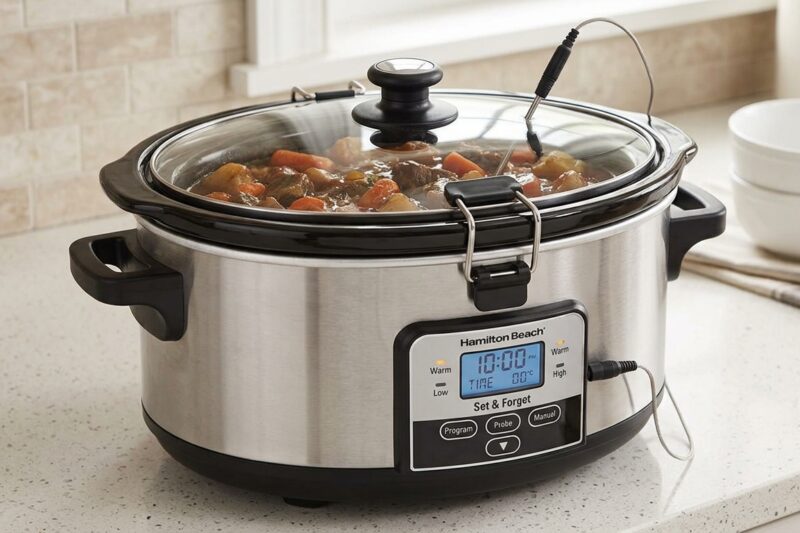 Hamilton Beach Set & Forget 4 Quart Programmable Slow Cooker: A Comprehensive Guide